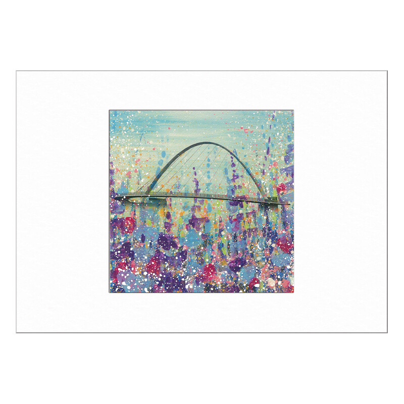 Millennium Bridge  Limited Edition Print 40x50cm